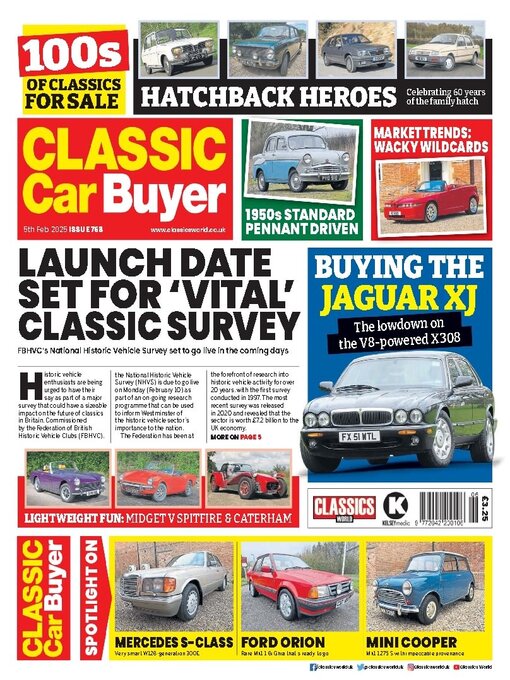 Title details for Classic Car Buyer by Kelsey Publishing Ltd - Available